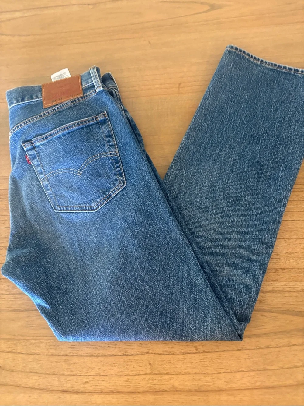 Levi'sPremium 501 - 93  Men's Blue Straight-Leg Jeans
